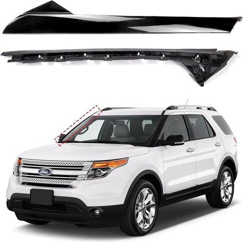 B Pillar Molding Trim with Door Entry Keypad Compatible with 2011-2019 Ford Explorer Replaces DB5Z-7820555-AC Door Pillar Applique Driver Side in Saudi Arabia