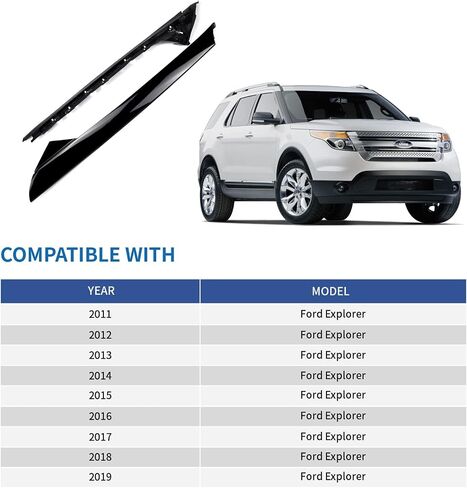B Pillar Molding Trim with Door Entry Keypad Compatible with 2011-2019 Ford Explorer Replaces DB5Z-7820555-AC Door Pillar Applique Driver Side in Saudi Arabia