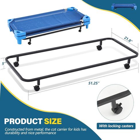 عربة أطفال، عربة تخزين حاملة أسرة الأطفال، تحمل 20 سرير أطفال، عربة بساط راحة لمرحلة ما قبل المدرسة أو الفصل الدراسي لحصيرة النوم in Kuwait