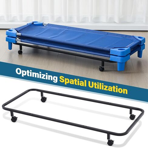 عربة أطفال، عربة تخزين حاملة أسرة الأطفال، تحمل 20 سرير أطفال، عربة بساط راحة لمرحلة ما قبل المدرسة أو الفصل الدراسي لحصيرة النوم in Kuwait