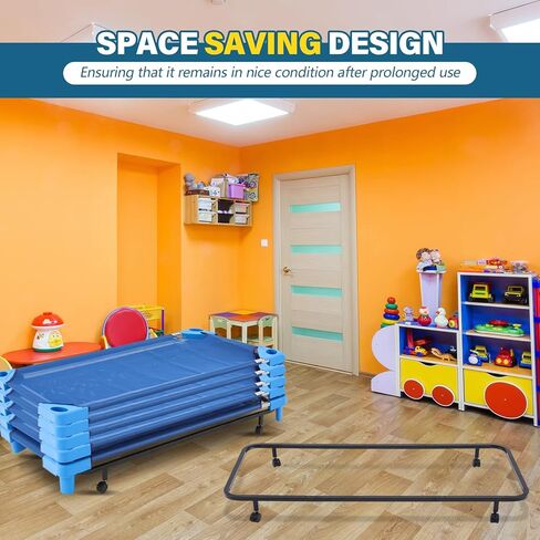 عربة أطفال، عربة تخزين حاملة أسرة الأطفال، تحمل 20 سرير أطفال، عربة بساط راحة لمرحلة ما قبل المدرسة أو الفصل الدراسي لحصيرة النوم in Kuwait