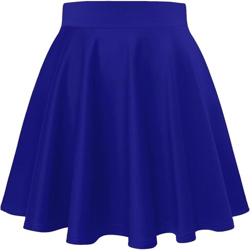 Hybrid & Company Women Basic Versatile Skirts Stretchy Flared Mini Skater Skirt in Kuwait