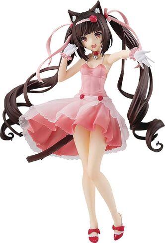 شركة Good Smile Nekopara: شوكولاتة (فستان كوكتيل فير.) شخصية منبثقة من مادة PVC in Kuwait