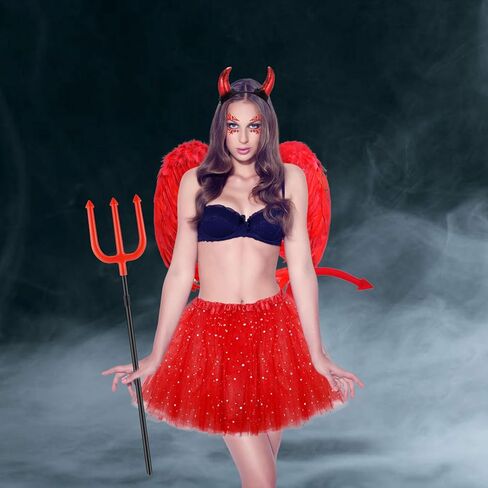 6 قطعة زي الملاك الأبيض مجموعة أجنحة ريش الملاك هالو عقال الجوارب العالية العصا توتو تنورة للفتيات تأثيري in Kuwait