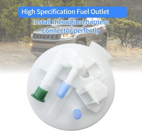 مجموعة مضخة الوقود تناسب Jeep Compass 2017-2021 2.4L Renegade 2015-2021 1.3L 1.4L 2.4L يستبدل 52029625AA 52029643AC 68367970AA 68312374AB 7611338AC AR0037920 AR0037920AC in Kuwait