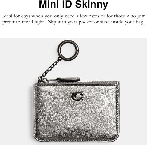 COACH Women's Essential Card CASE, V5/Anthracite in Kuwait