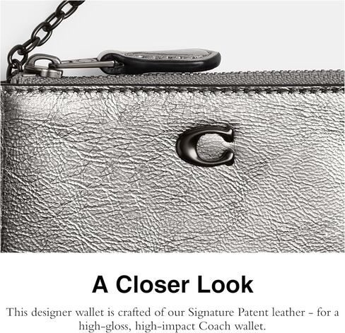 COACH Women's Essential Card CASE, V5/Anthracite in Kuwait