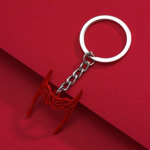 قلادة Sphers Wanda Maximoff قلادة ساحرة قرمزية وشعار تاج تيارا وقلادة نسائية هدية للبطل الخارق التأثيري مجوهرات فضية in Saudi Arabia