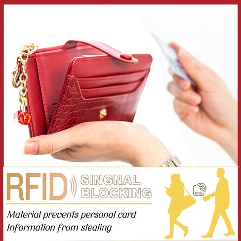 Wallet Keychain Wristlet for Women Card Holder with Bracelet and Cute Key Chains Accessories Girl Small Wallets in Saudi Arabia