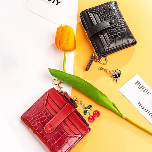 Wallet Keychain Wristlet for Women Card Holder with Bracelet and Cute Key Chains Accessories Girl Small Wallets in Saudi Arabia