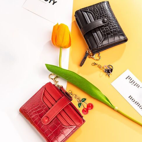 Wallet Keychain Wristlet for Women Card Holder with Bracelet and Cute Key Chains Accessories Girl Small Wallets in Saudi Arabia