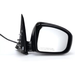 For Nissan Pathfinder Door Mirror 2013 2014 2015 2016 Passenger Side | S & SV | Power | Non-Heated | Paint-to-Match | Replacement For NI1321242 | 96301-3KA9A