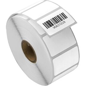 1.5" x 1" Direct Thermal Label - Compatible with Rollo Label Printer & Zebra Desktop Printers – 1" Core, Adhesive Perforated All Purpose Postage QR Barcode Shipping Label - 4 Rolls, 1380/Roll