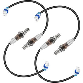 4pcs O2 Oxygen Sensor 213-4229 Upstream Downstream Fit for Chevy Avalanche Silverado Suburban Tahoe for GMC Sierra Yukon for Cadillac Escalad 2008 2009 2010 2011 2012 2013 2014 2015