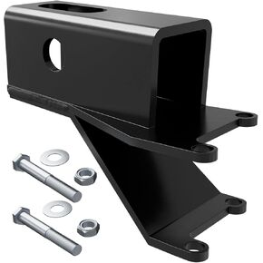 Rear 2" Receiver Hitch for 2007-2022 Hon-da Rancher TRX 350 400 420 450 500 520 Solid Rear Axle, Black