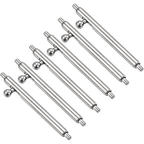 uxcell Watch Spring Bar Pins, Stainless Steel Watch Band Link Pins Spring Bars Repair Tool Metal Chain Leather Strap Watch