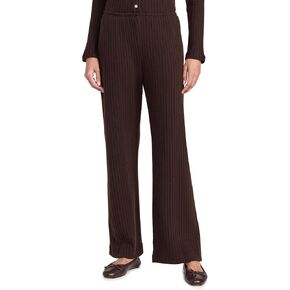 DONNI. Women's The Sweater Rib Simple Pants