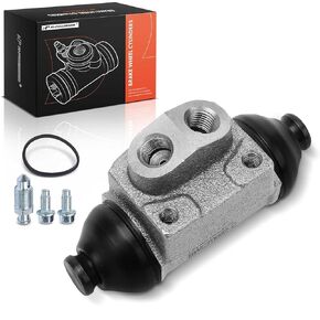 A-Premium Rear Driver and Passenger Drum Brake Wheel Cylinder Compatible with Select Ford Models - Focus 2000-2001, Automatic Transmission, 2-PC Set - Replace# YS4Z2261AA, YS4Z2261AB