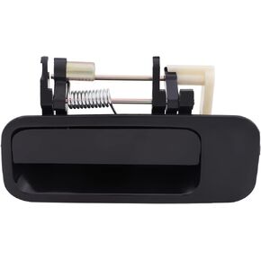 LUJUNTEC Exterior Door Handle Rear Driver Side Replacement for 1997-2001 for Toyota Camry Black
