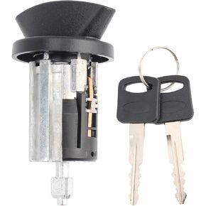 1L3Z11582A Ignition Switch Lock Cylinder with 2 Keys Compatible with Ford E-150 E-250 E-350 F250 F350 Compatible with Lincoln 1F2009012A, 1F2009012B, 1L3Z11582A