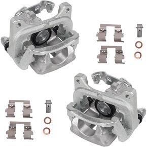 KUSATEC 18B5543 18B5542 Disc Brake Caliper with Bracket fit for Chevrolet Cruze 2016-2019; Both Left and Right side