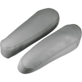 Center Console Seat Armrest Cover - Car Inner Seat Armrest Lid Storage Covers Trim - for Toyota Sequoia 2001-2007 Faux Leather Beige - 1 Pair in Kuwait