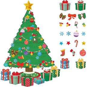 71 Pieces Christmas Classroom Bulletin Board Decor Christmas Tree Poster Merry Christmas Banner Christmas Tree Candy Canes Star Bell Snowflake Presents Christmas Stocking Christmas Ball Bows Cutouts in Kuwait