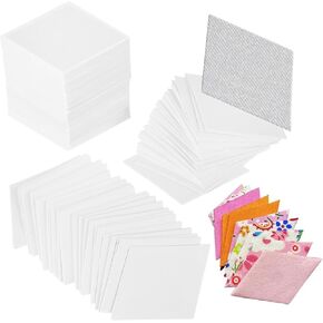 300 Pcs Patchwork Paper Template Templates Quilting Paper Piecing Shapes Paper Piecing Paper Quilting Supplies Quilting Piercing Paper Quilting Piercing Accessory Piecing Template
