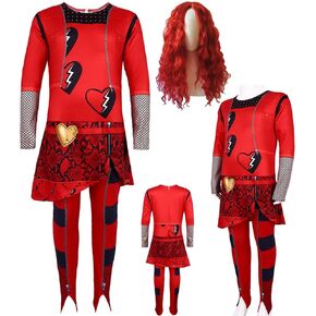 Rise of Red Jumpsuit Rise Red Cosplay Costume Outfit Suit Clothes Bodysuit with Wig