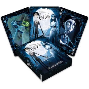 AQUARIUS Corpse Bride Playing Cards – Corpse Bride Themed Deck of Cards for Your Favorite Card Games - Officially Licensed Corpse Bride Merchandise & Collectibles