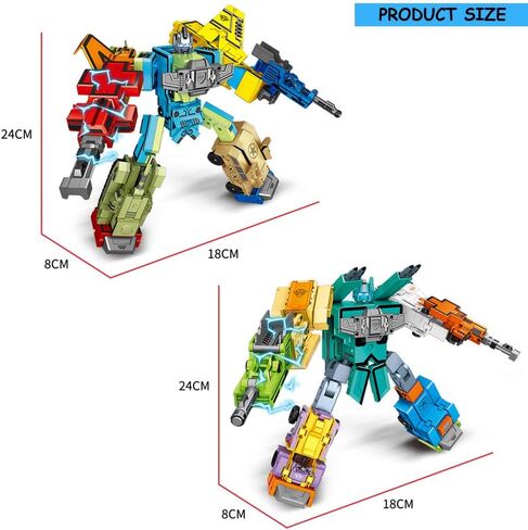 عدد الروبوتات تحويل ألعاب الشكل العملي، ألعاب أرقام الروبوتات، مكافآت الفصول المدرسية، جوائز الكرنفال، ألعاب الرياضيات التعليمية لمرحلة ما قبل المدرسة للأطفال الأولاد والبنات in Kuwait