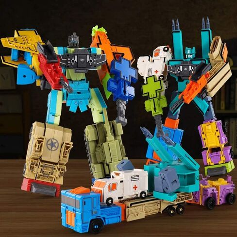 عدد الروبوتات تحويل ألعاب الشكل العملي، ألعاب أرقام الروبوتات، مكافآت الفصول المدرسية، جوائز الكرنفال، ألعاب الرياضيات التعليمية لمرحلة ما قبل المدرسة للأطفال الأولاد والبنات in Kuwait