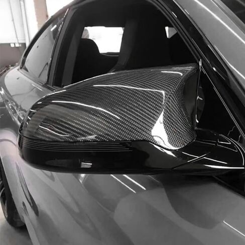 زوج واحد من غطاء المرآة الخلفية من ألياف الكربون متوافق مع M3 F80 2014-2020 / M4 F82 2014-2020. (اليسار واليمين) in Kuwait
