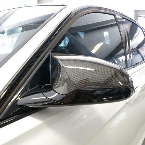 زوج واحد من غطاء المرآة الخلفية من ألياف الكربون متوافق مع M3 F80 2014-2020 / M4 F82 2014-2020. (اليسار واليمين) in Kuwait
