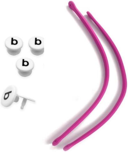 الأشرطة البديلة لحقيبة S/M Bog، مقابض بديلة مع 4 أزرار كبس بديلة لحقيبة الشاطئ المطاطية، استبدال حزام حقيبة EVA، طقم إصلاح حقيبة الشاطئ Bogg (وردي فاتح) in Kuwait