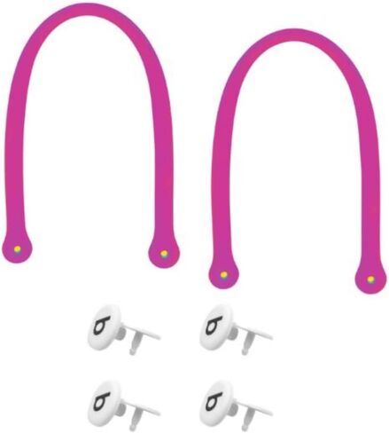 الأشرطة البديلة لحقيبة S/M Bog، مقابض بديلة مع 4 أزرار كبس بديلة لحقيبة الشاطئ المطاطية، استبدال حزام حقيبة EVA، طقم إصلاح حقيبة الشاطئ Bogg (وردي فاتح) in Kuwait