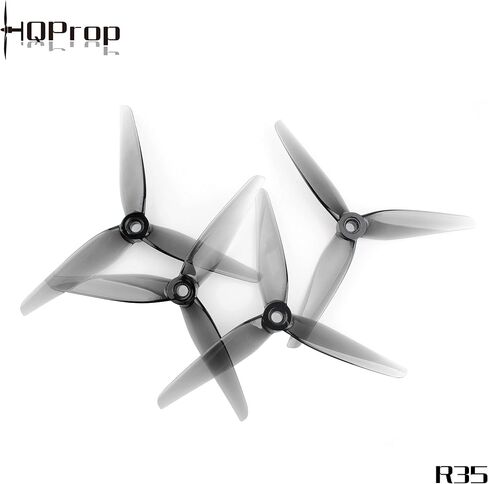 16 قطعة HQ Racing Prop R35 5.1X3.5X3 رمادي لطائرة السباق بدون طيار FPV in Saudi Arabia