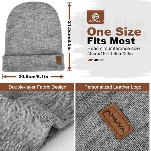 Beanies Hats Men, Cuffed Beanie for Women, Windproof & Warm Cuffed Knitted Hat Skull Cap, Unisex Autumn Winter Hat Beanies in Kuwait