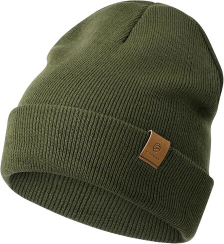 Beanies Hats Men, Cuffed Beanie for Women, Windproof & Warm Cuffed Knitted Hat Skull Cap, Unisex Autumn Winter Hat Beanies in Kuwait