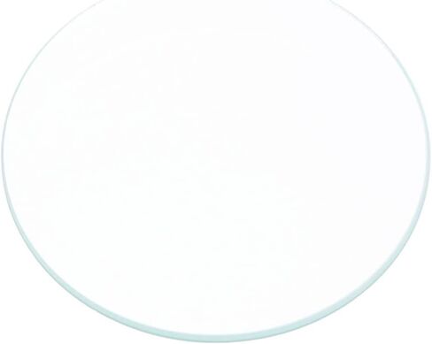 6pcs Watch Crystal Lens - [25mm] Round Flat Watch Lens Replacement for Watch Dial Use, Clear in Saudi Arabia