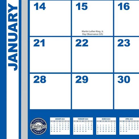 TURNER SPORTS Kentucky Wildcats 2025 22x17 Desk Calendar (25998061481) in Saudi Arabia