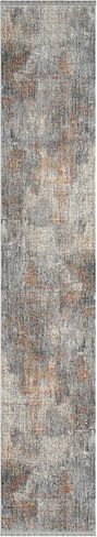 Kaleen Rugs Artundra Collection 2'3" x 11'7" Modern Abstract Runner,Ivory in Saudi Arabia
