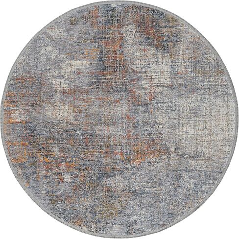 Kaleen Rugs Artundra Collection 2'3" x 11'7" Modern Abstract Runner,Ivory in Saudi Arabia