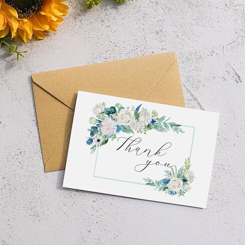 25 Pack Funeral Thank You Cards with Envelopes Matching Stickers Messages Inside 4×6 in, Watercolor Rose Cross Bereavement Sympathy Thank You Cards for Funeral Family Friends Loved Ones in Saudi Arabia
