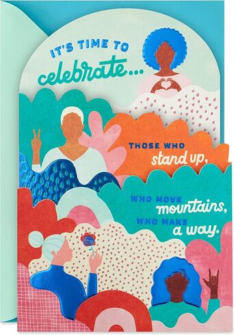Hallmark Signature Birthday Card for Women (Damn, Girl Letter Board) in Saudi Arabia