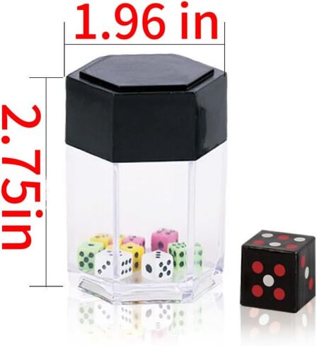 Sufeasdf.3PCS الساحر النرد النرد خدعة سحرية النرد الدعائم انفجار النرد الخدع السحرية سهلة للأطفال ماجيك الدعامة الجدة لعبة مضحكة عن قرب الأداء نكتة لعبة (متعددة الألوان) in Kuwait