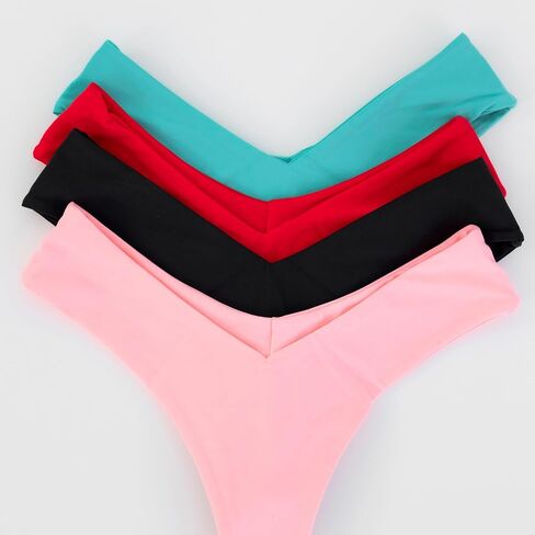 Thong Bikini Brazilian Bikini Bottom V Bikini Bottom Seamless Bikini Bottom in Saudi Arabia