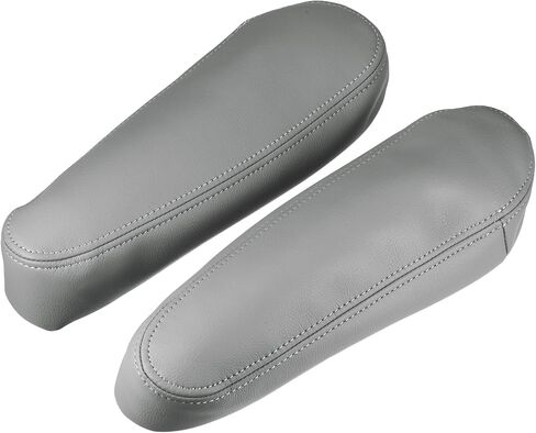 غطاء مسند ذراع مقعد وحدة التحكم المركزية - أغطية تخزين غطاء مسند ذراع مقعد السيارة الداخلي - لسيارة تويوتا سيكويا 2001-2007 جلد صناعي بيج - زوج واحد in Kuwait