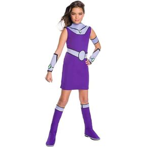 Rubies Girl's Teen Titans Go Movie Deluxe Starfire Costume