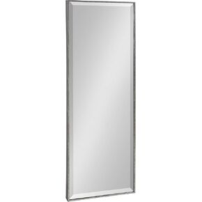 Kate and Laurel Rhodes Large Framed Decorative Rectangle Wall Mirror, 22.75x28.75 Gold